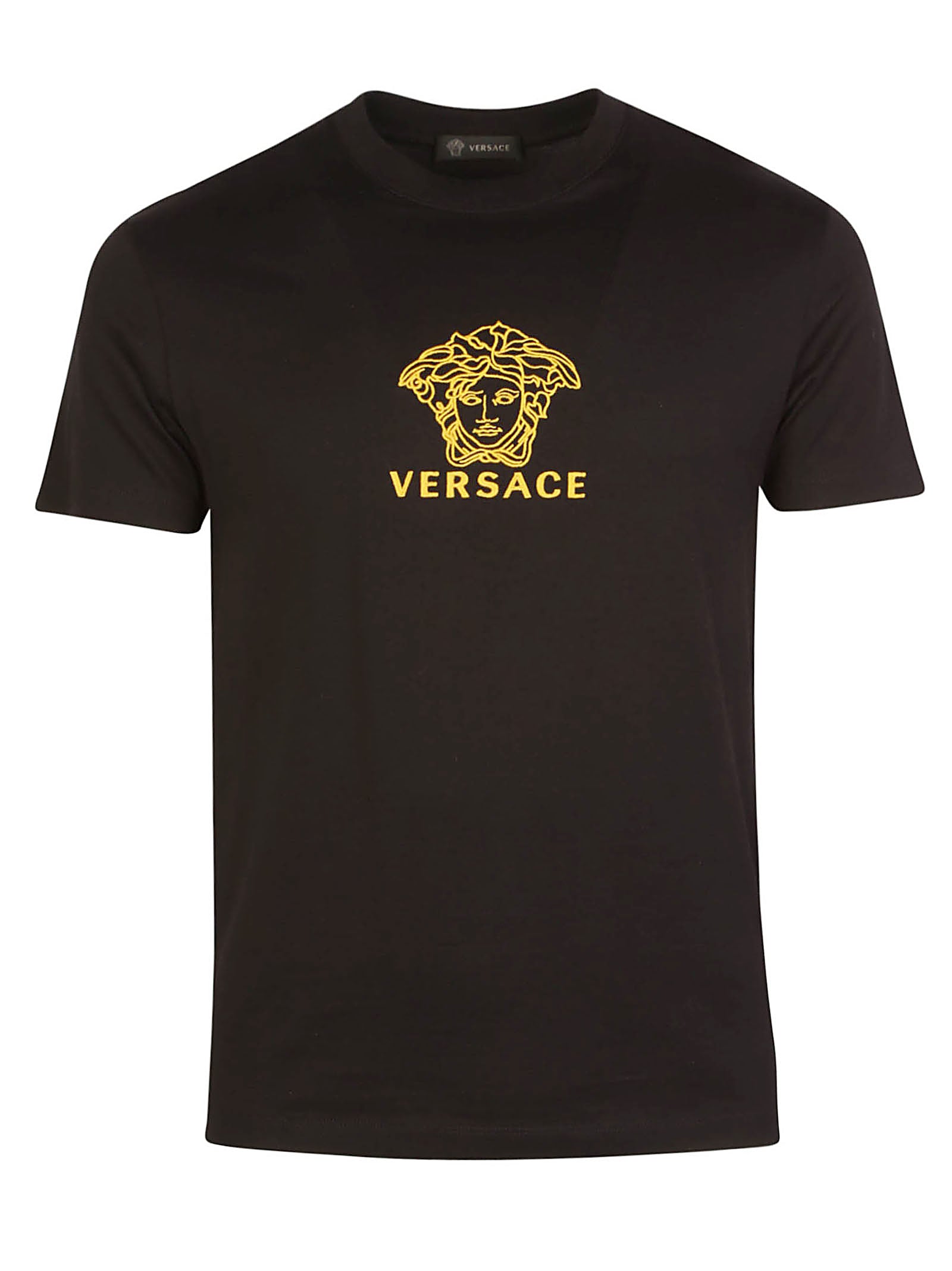 VERSACE VERSACE MEDUSA EMBROIDERED T