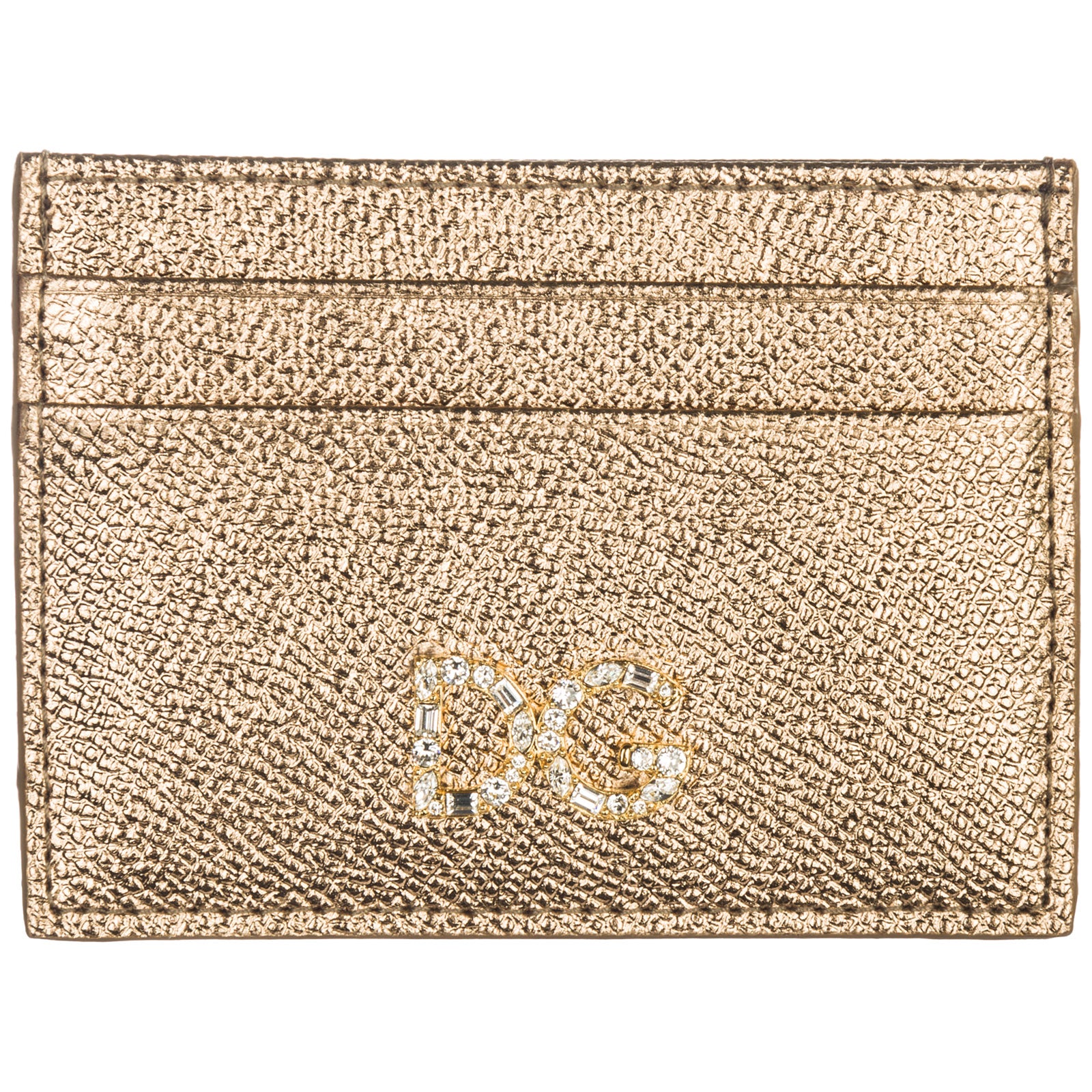 DOLCE & GABBANA DOLCE & GABBANA METALLIC CARDHOLDER