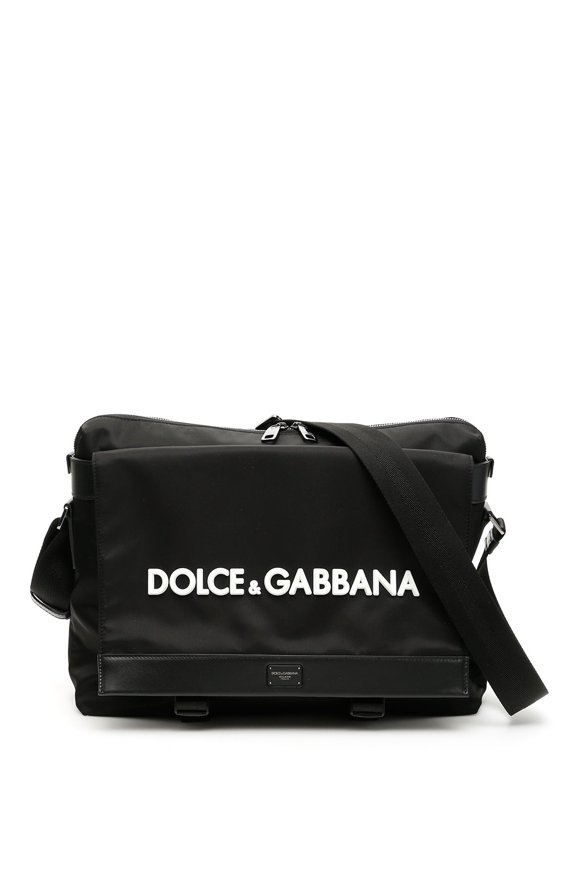 DOLCE & GABBANA DOLCE & GABBANA LOGO MESSENGER BAG