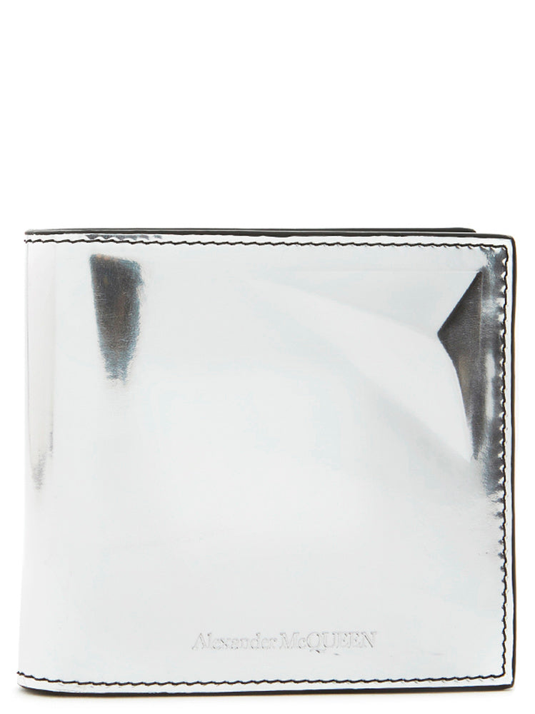 ALEXANDER MCQUEEN ALEXANDER MCQUEEN MIRRORED STAR BILLFOLD WALLET