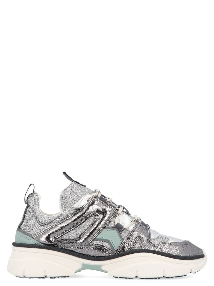 isabel marant silver sneakers