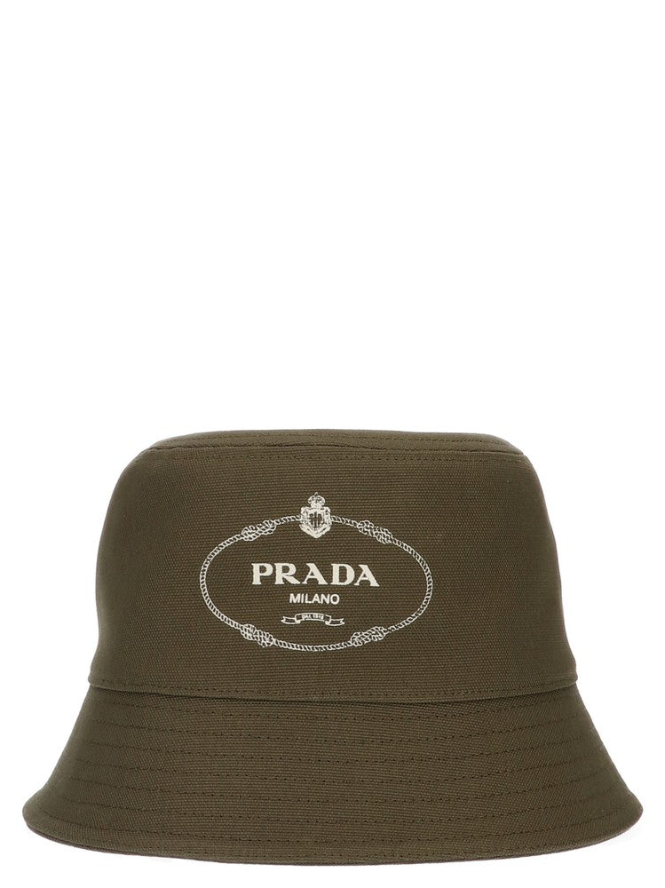 green prada bucket hat