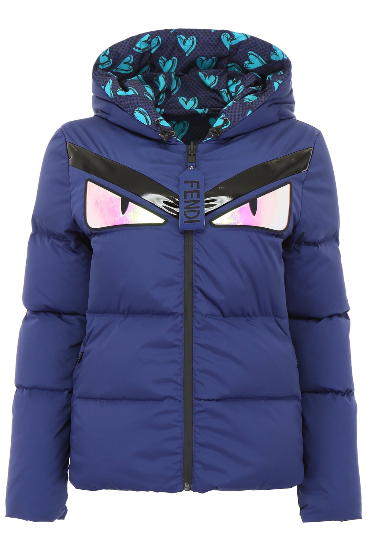 FENDI FENDI REVERSIBLE MONSTER PUFFER JACKET