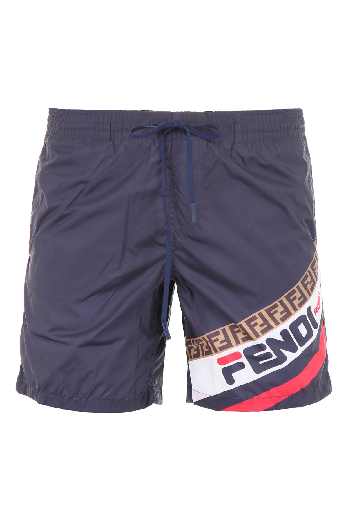 fendi fila swim shorts