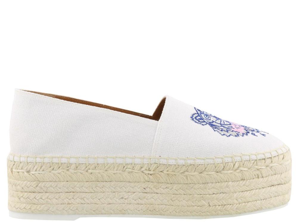 kenzo espadrilles platform