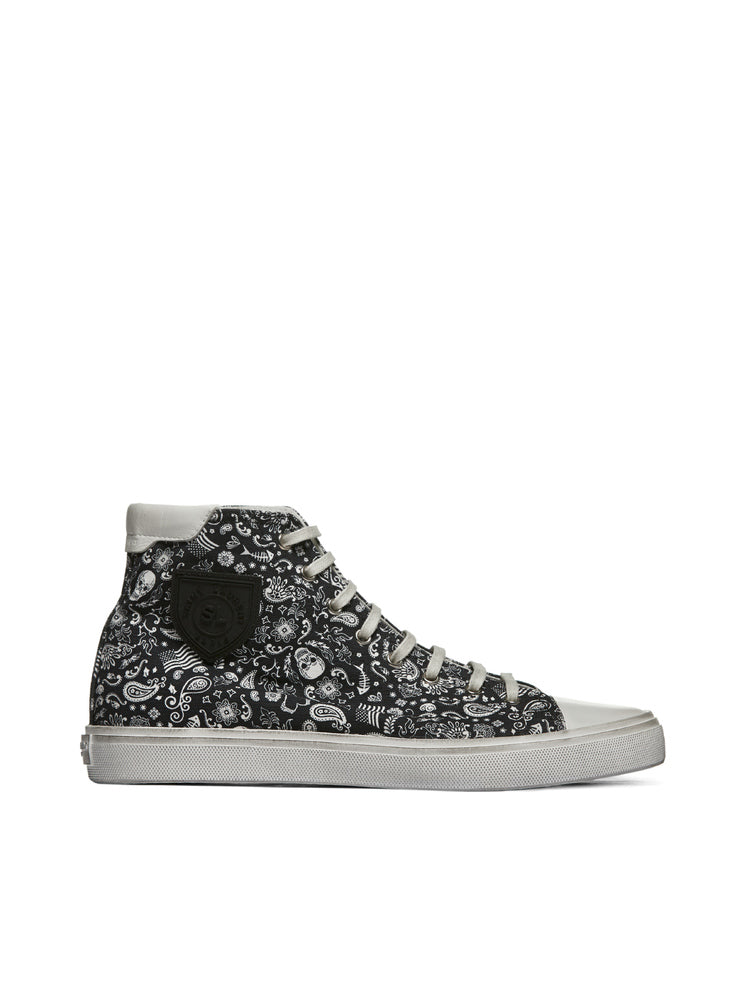 SAINT LAURENT SAINT LAURENT BEDFORD SKULL PRINT HI