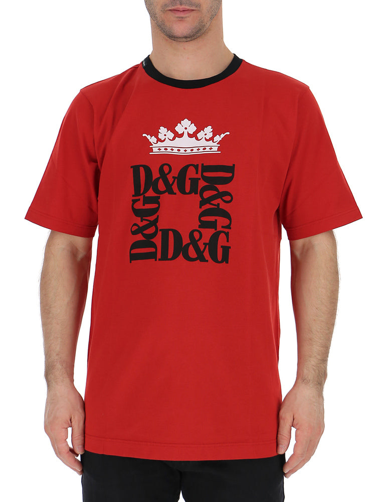 DOLCE & GABBANA DOLCE & GABBANA CROWN LOGO T