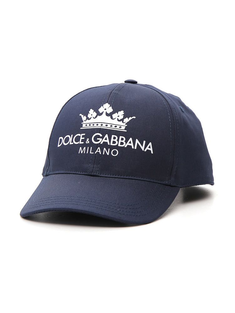 DOLCE & GABBANA DOLCE & GABBANA LOGO BASEBALL HAT