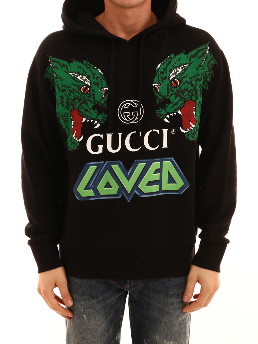 GUCCI GUCCI LOVED TIGERS HOODIE