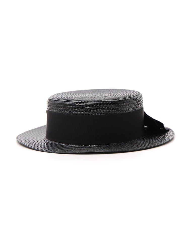 SAINT LAURENT SAINT LAURENT BOATER HAT