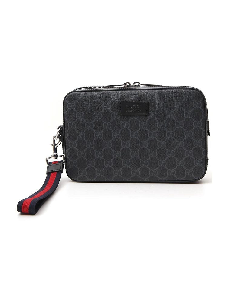 gucci supreme wash bag