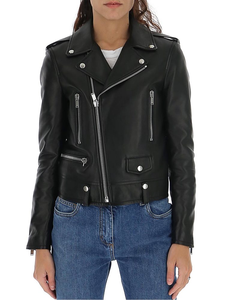 Saint Laurent Bomber Jacket In Black