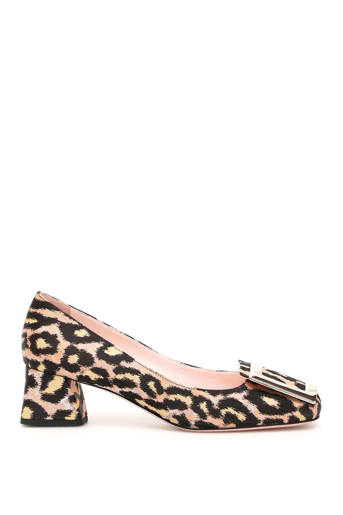 Roger Vivier Leopard Print Très Vivier Pumps 45 In Multi | ModeSens