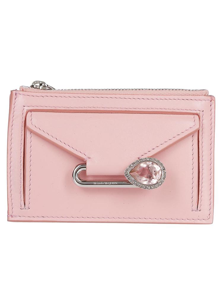 ALEXANDER MCQUEEN ALEXANDER MCQUEEN EMBELLISHED ZIP WALLET