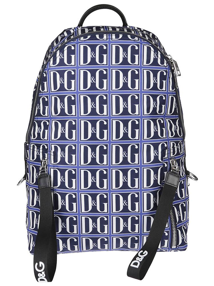 DOLCE & GABBANA DOLCE & GABBANA ALL OVER LOGO BACKPACK