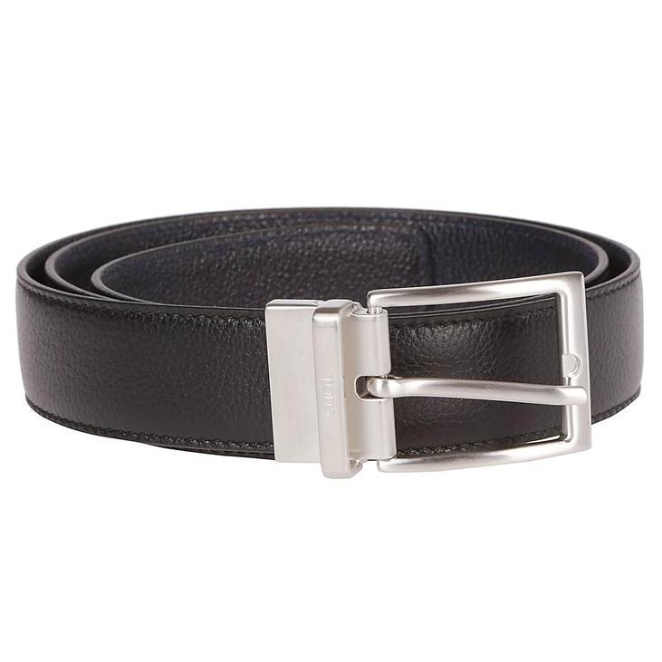 Tod's Classic Buckled Belt In Black