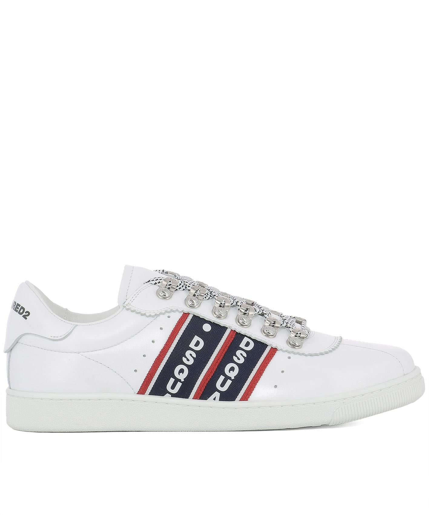 DSQUARED2 DSQUARED2 BARNEY LOGO STRIPES SNEAKERS