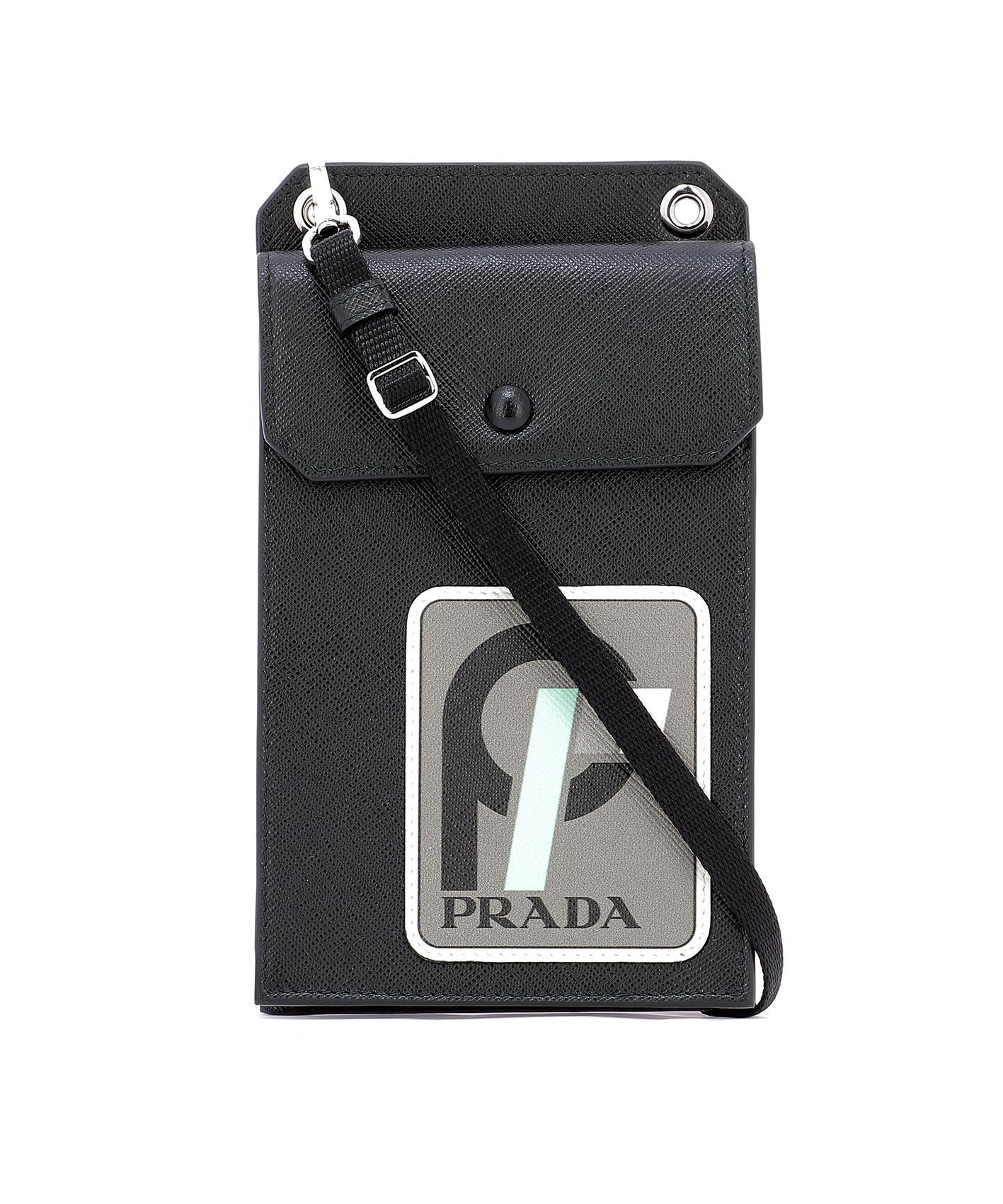 PRADA PRADA SAFFIANO PHONE CASE