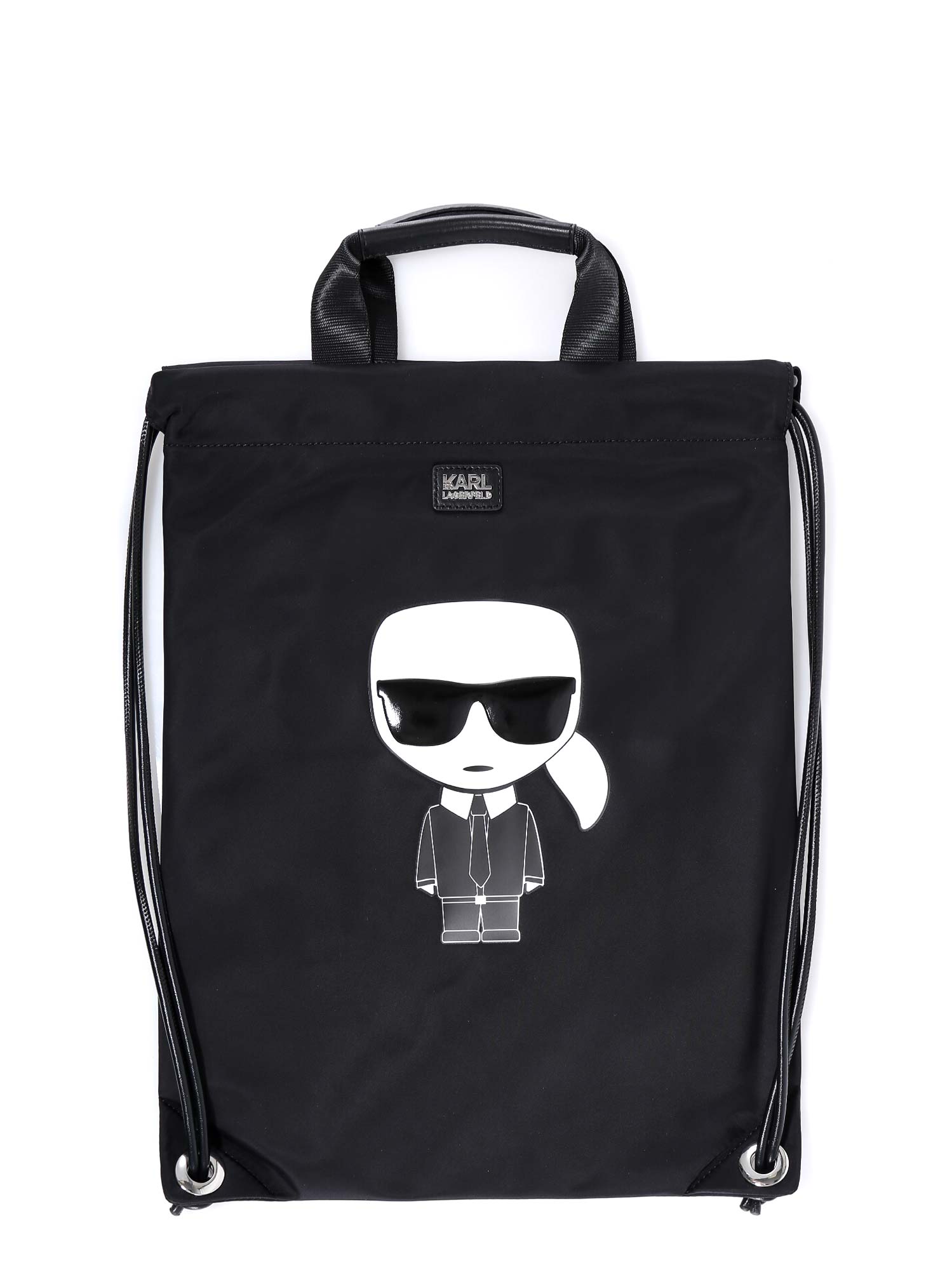 KARL LAGERFELD KARL LAGERFELD K/IKONIK FLAT BACKPACK