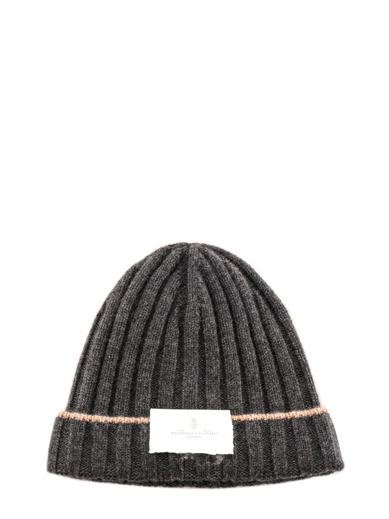 BRUNELLO CUCINELLI BRUNELLO CUCINELLI KNITTED BEANIE