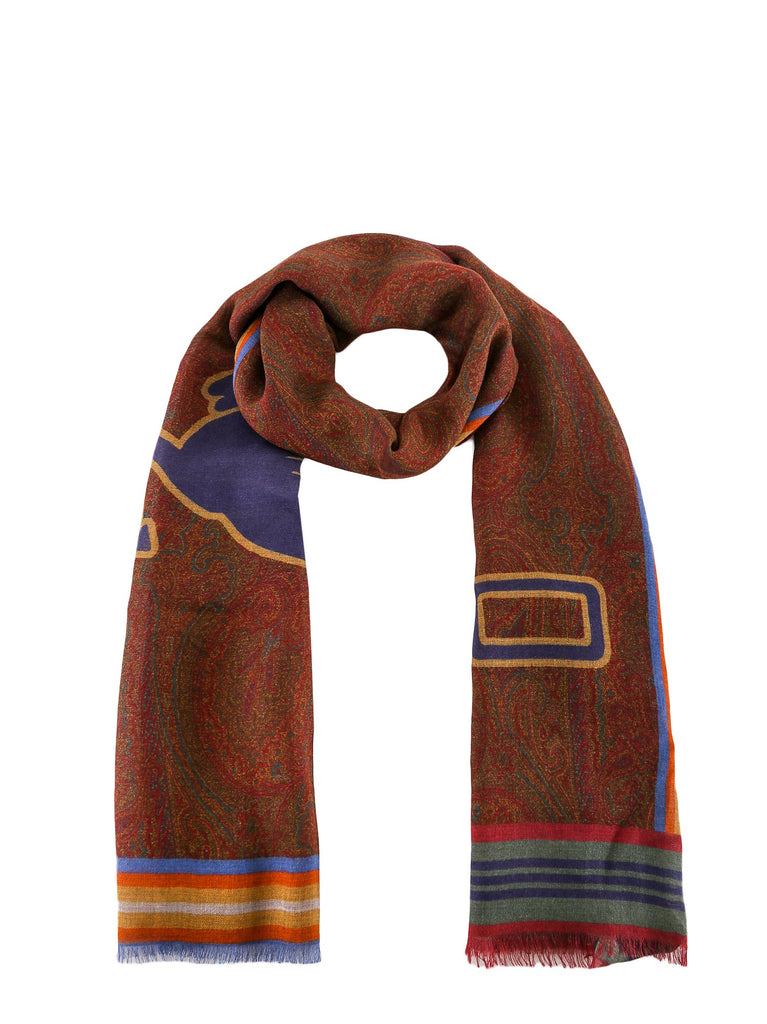 ETRO ETRO PAISLEY PATTERN SCARF