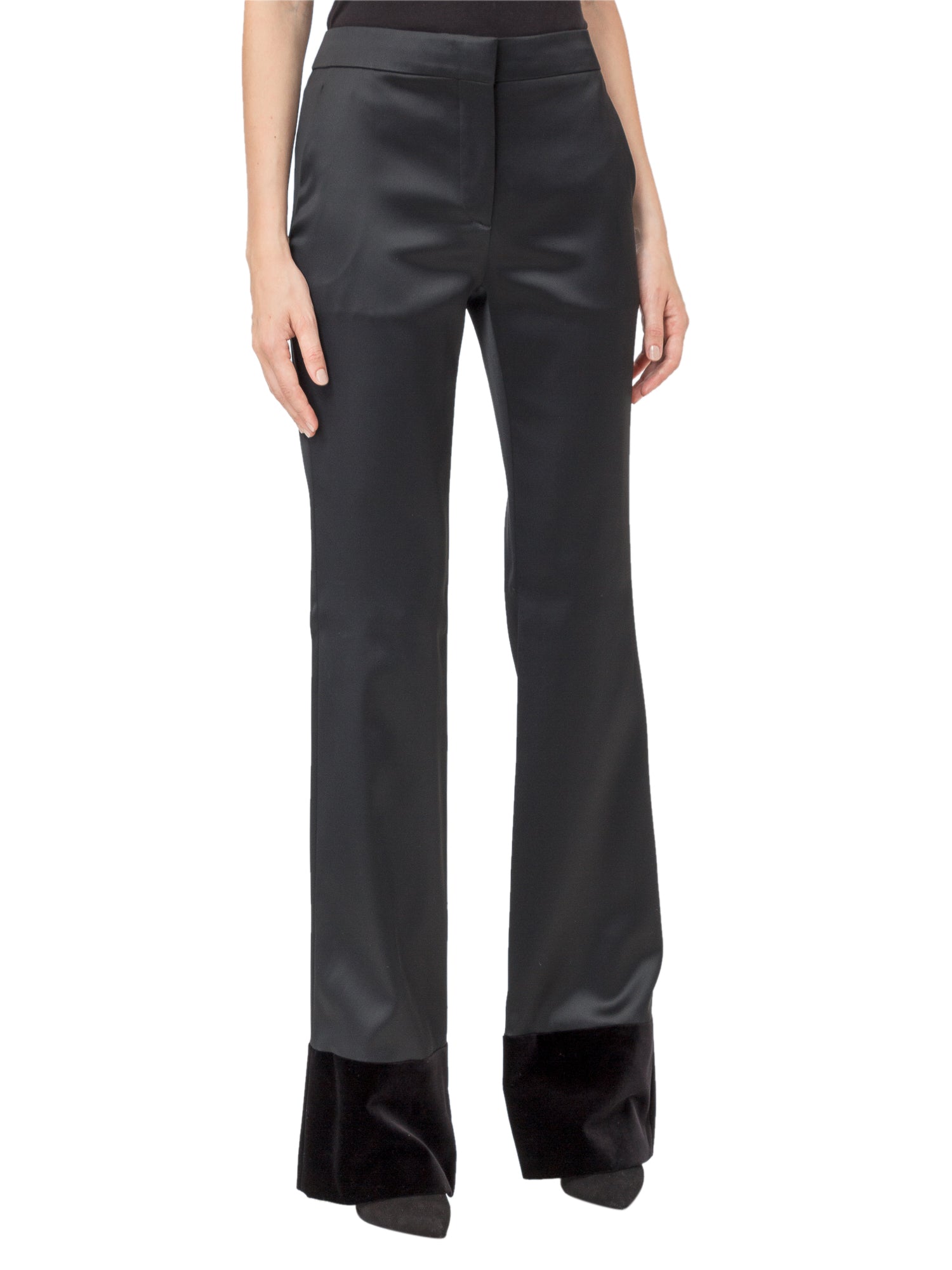 MOSCHINO MOSCHINO HIGH RISE FLARED TROUSERS