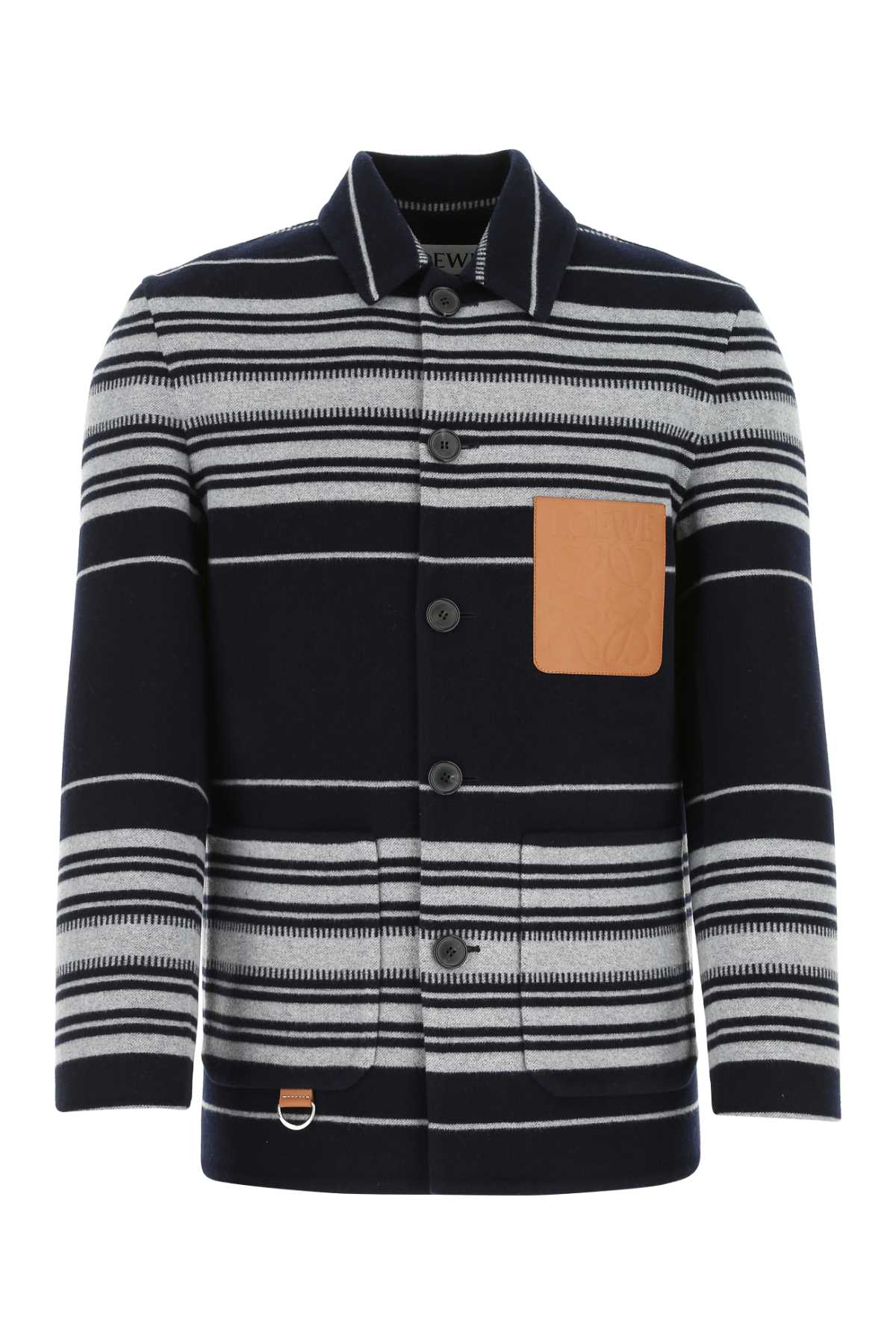 LOEWE LOEWE STRIPE WORKWEAR JACKET