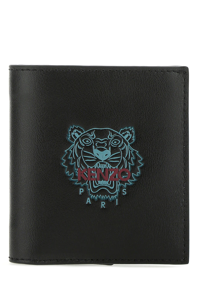 Kenzo Ekusson Tiger Wallet In Black