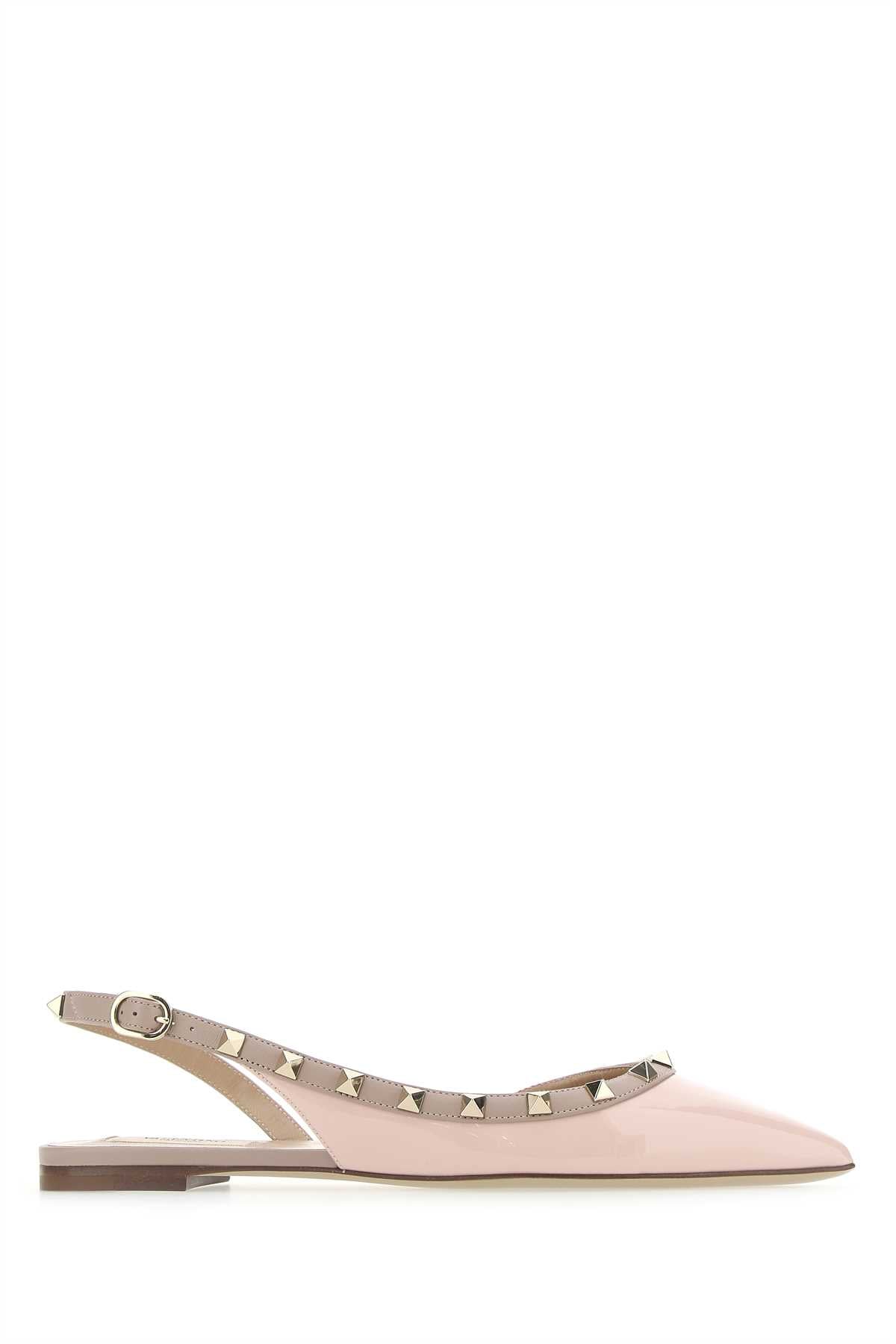 VALENTINO GARAVANI VALENTINO GARAVANI ROCKSTUD SLINGBACK BALLERINA FLATS