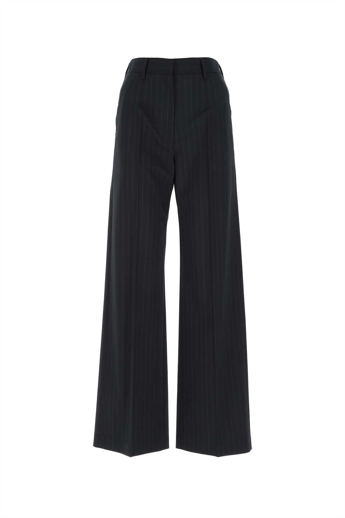 Mm6 Maison Margiela Pinstriped Trousers In Multi