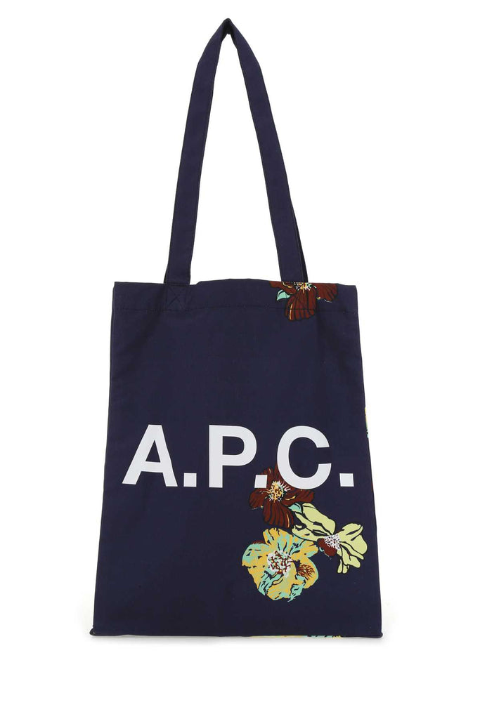 APC A.P.C. FLORAL PRINT TOTE BAG