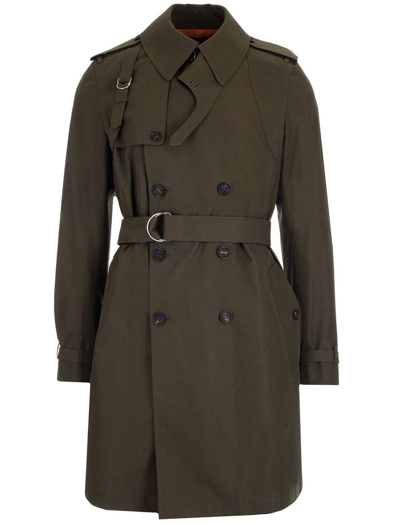 ALEXANDER MCQUEEN ALEXANDER MCQUEEN BELTED TRENCH COAT