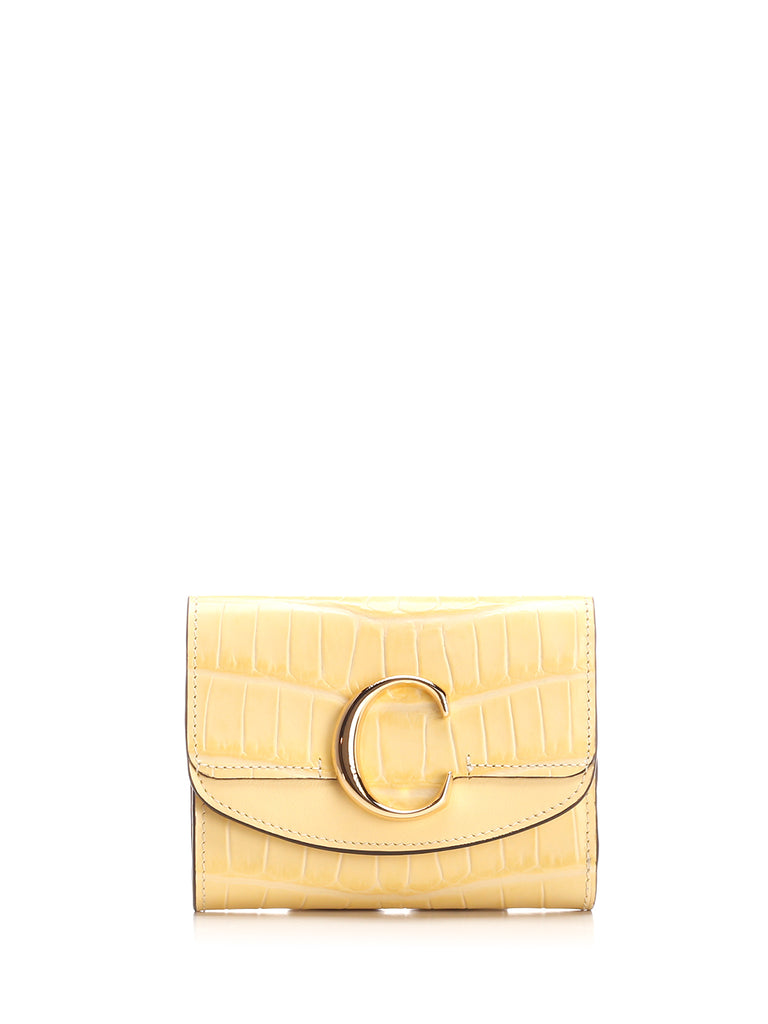 CHLOÉ CHLOÉ C SMALL TRI FOLD WALLET