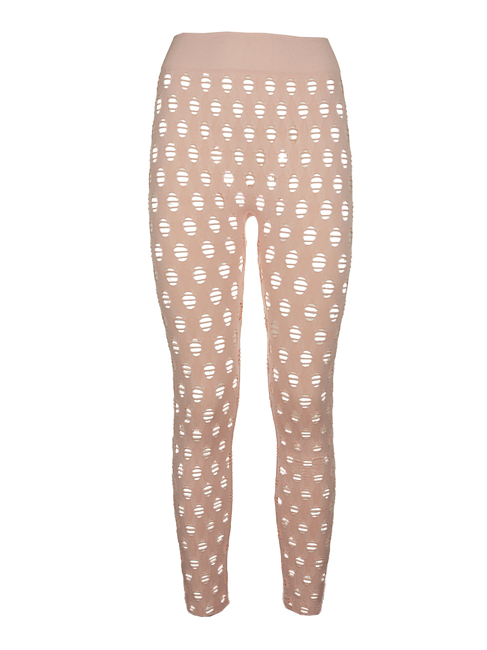 Maisie Wilen Perforated Leggings In Babgir