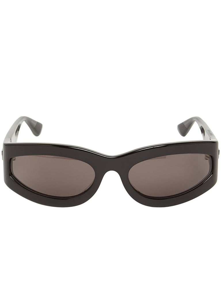 Bottega Veneta Eyewear Rectangular Frame Sunglasses In Brown