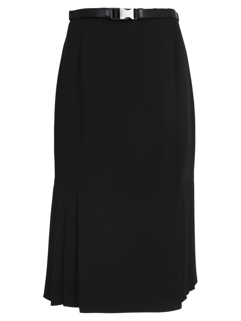 PRADA PRADA BUCKLE SKIRT