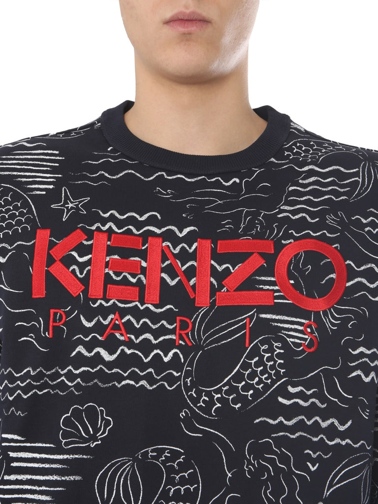 KENZO KENZO PARIS MERMAIDS SWEATSHIRT