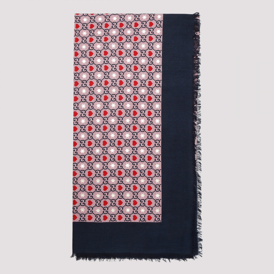 Gucci Mixed Printed Scarf In Multi