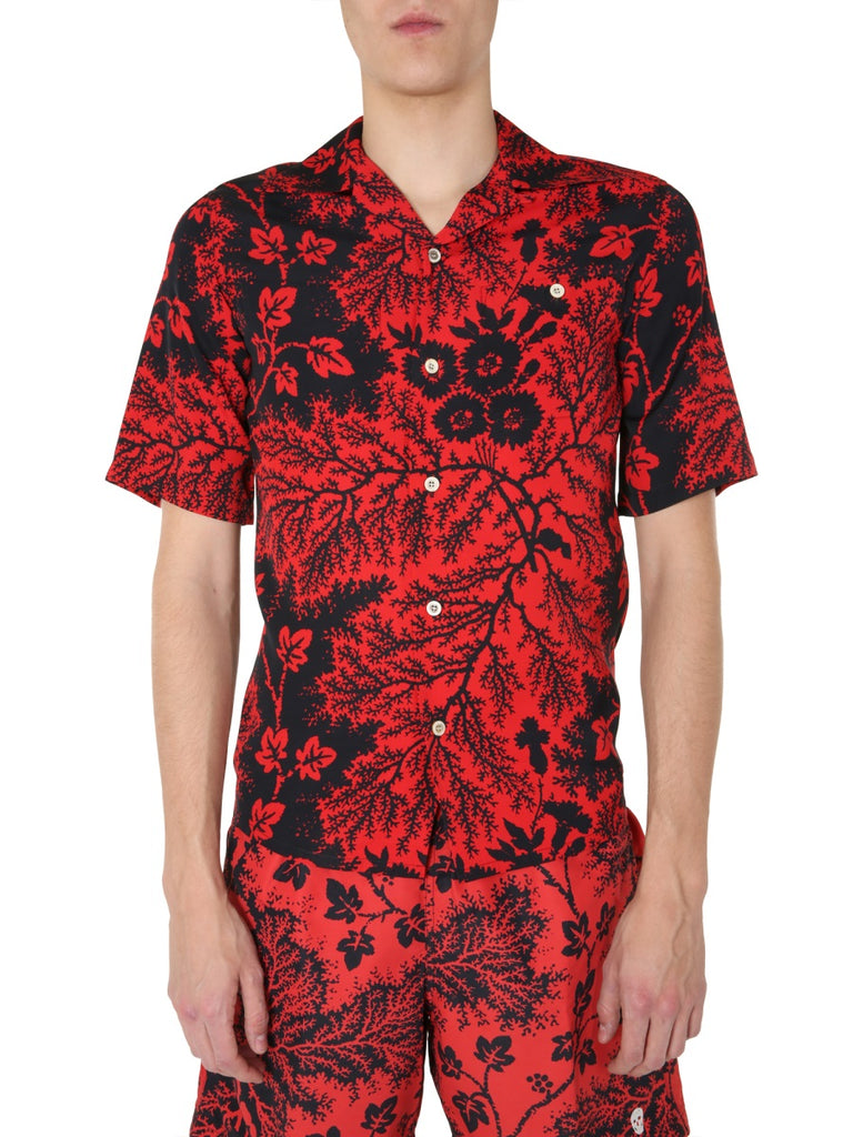 alexander mcqueen red shirt