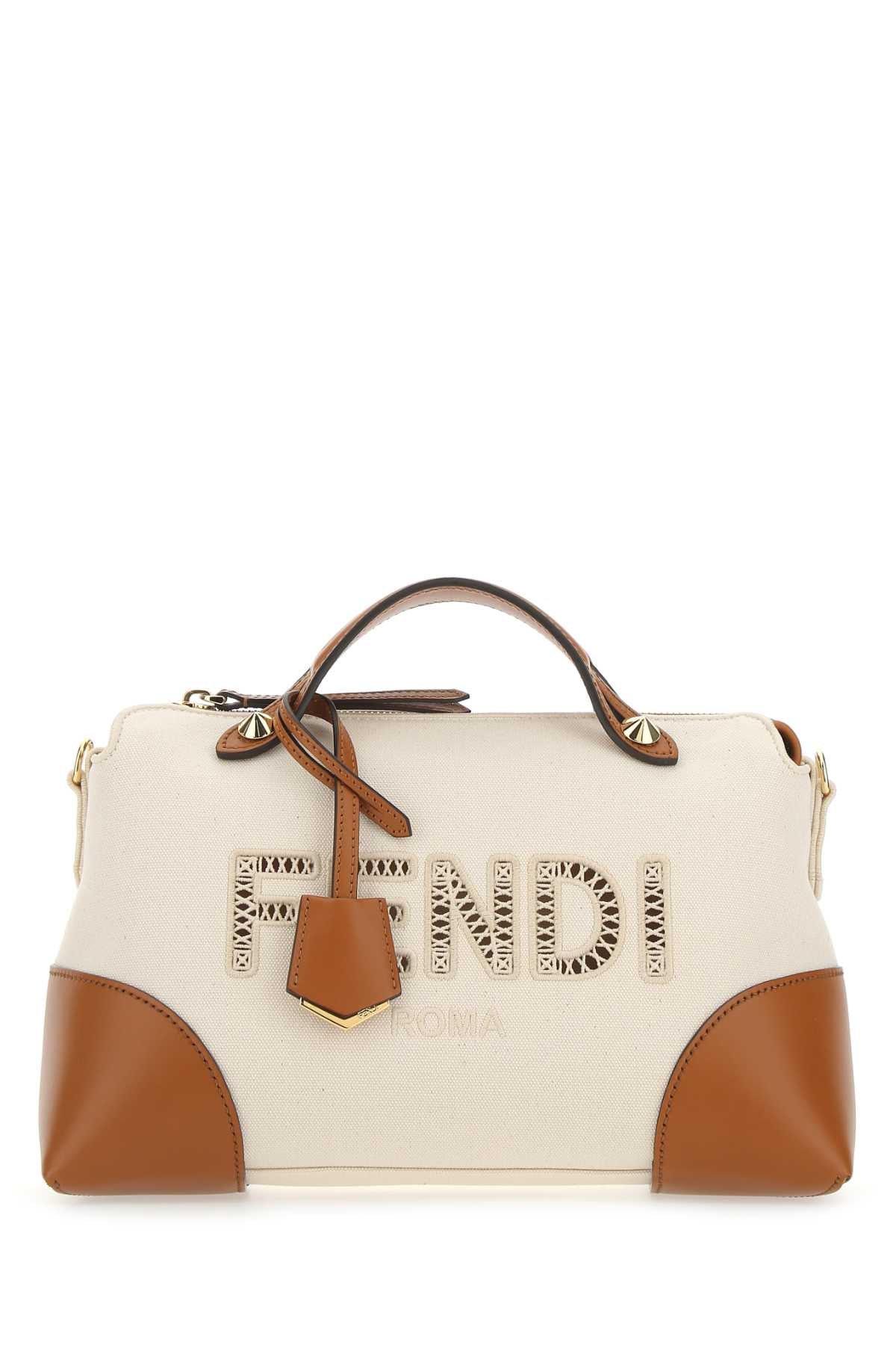 FENDI FENDI BY THE WAY BOSTON PANELLED SHOULDER BAG