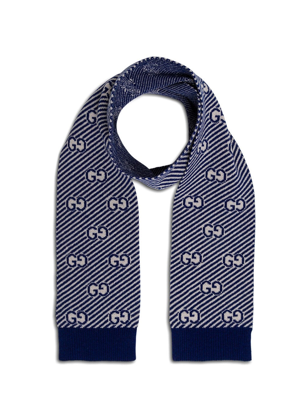 GUCCI GUCCI KIDS GG INTARSIA SCARF