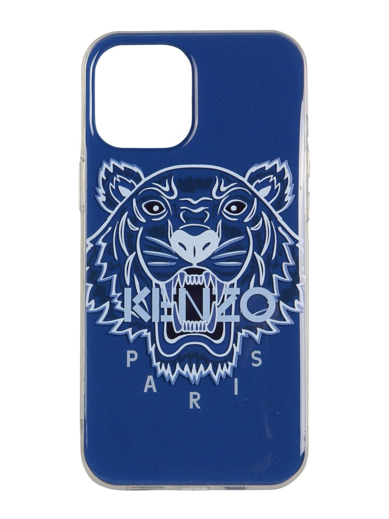 Kenzo Tiger Iphone 12 Pro Max Cover In Blue