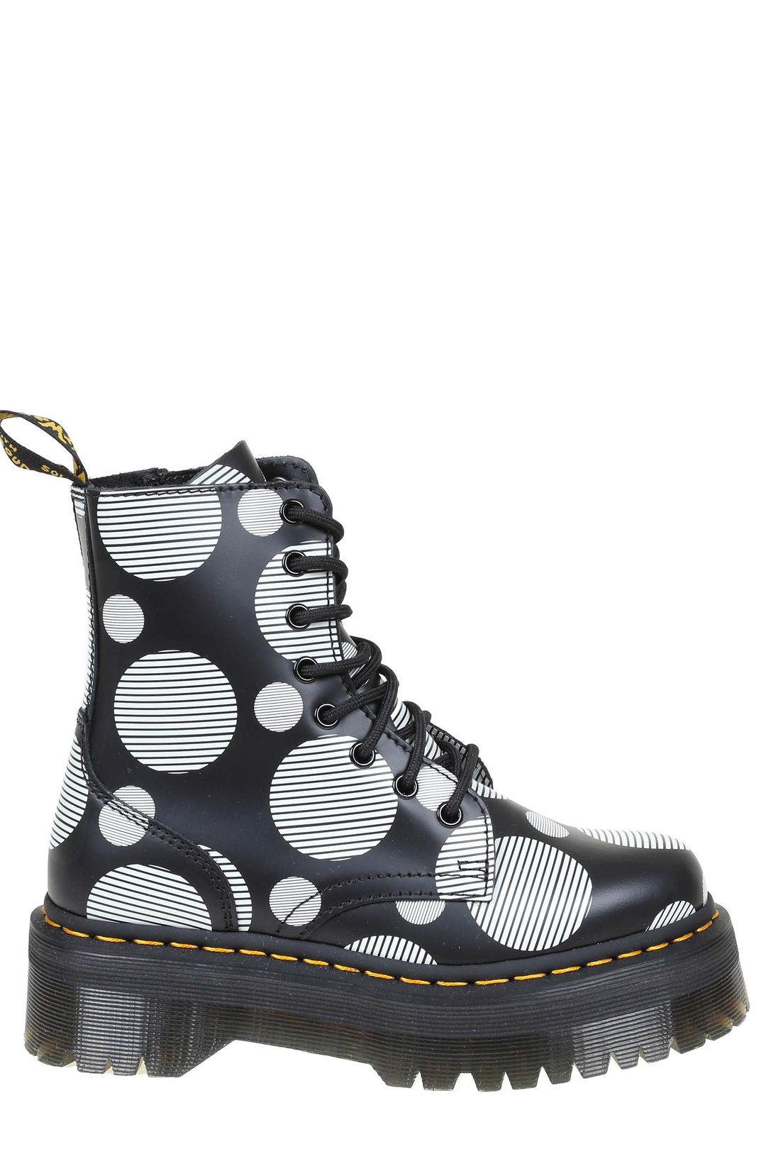 DR. MARTENS' DR. MARTENS JADEN POLKA DOT PRINTED BOOTS