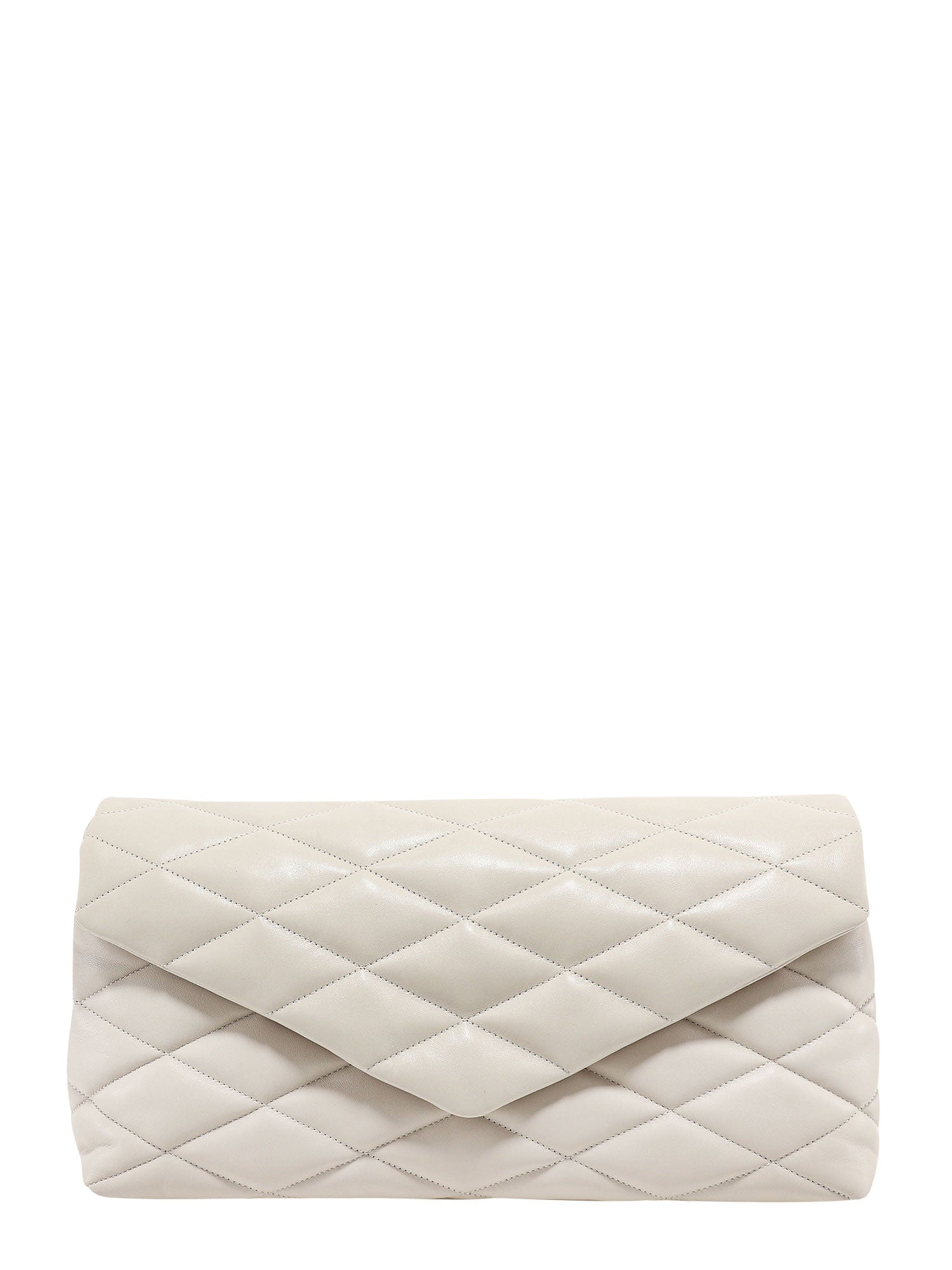 SAINT LAURENT SAINT LAURENT SADE PUFFER ENVELOPE CLUTCH