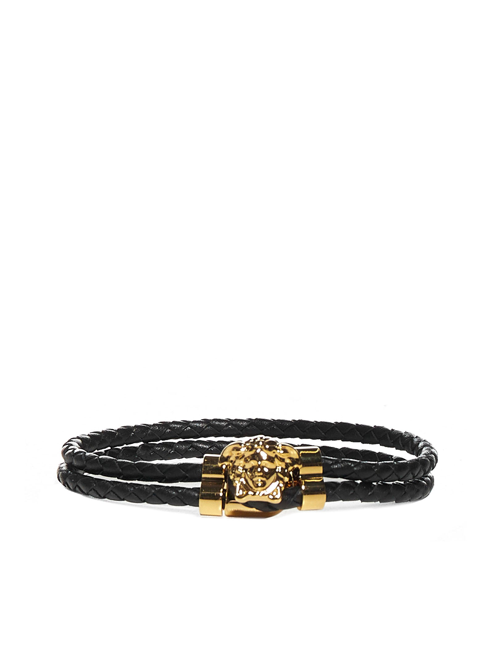 VERSACE VERSACE MEDUSA LOGO DETAILED CHARM BRACELET