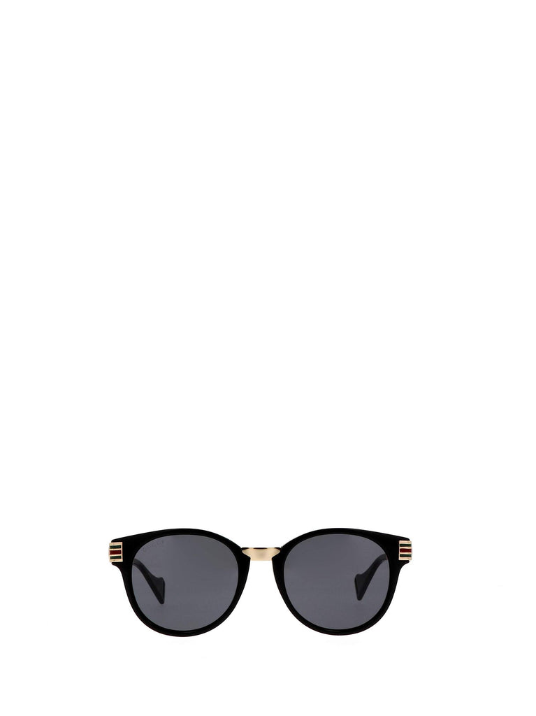 Gucci Eyewear Round Frame Sunglasses In Black