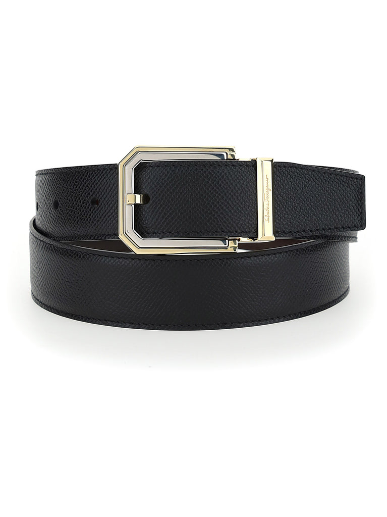 FERRAGAMO SALVATORE FERRAGAMO REVERSIBLE BUCKLE BELT