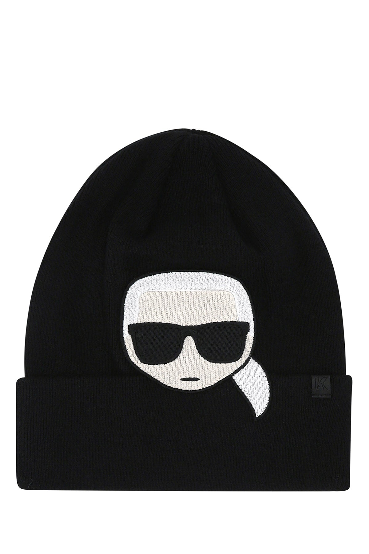 KARL LAGERFELD KARL LAGERFELD EMBROIDERED K/IKONIK BEANIE