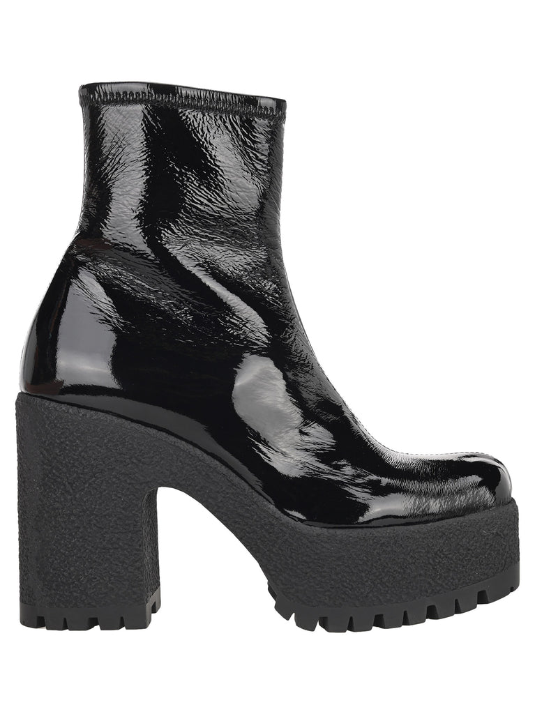 MIU MIU MIU MIU PLATFORM ANKLE BOOTS