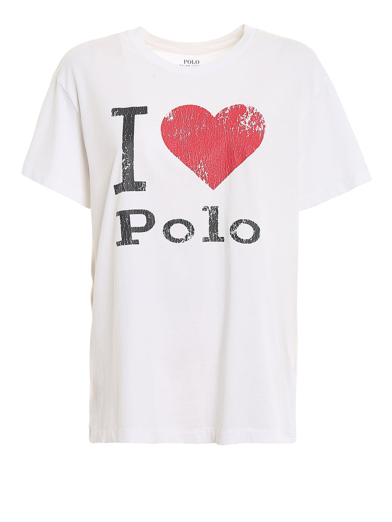 POLO RALPH LAUREN POLO RALPH LAUREN HEART PRINTED T